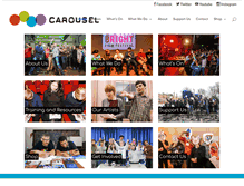 Tablet Screenshot of carousel.org.uk